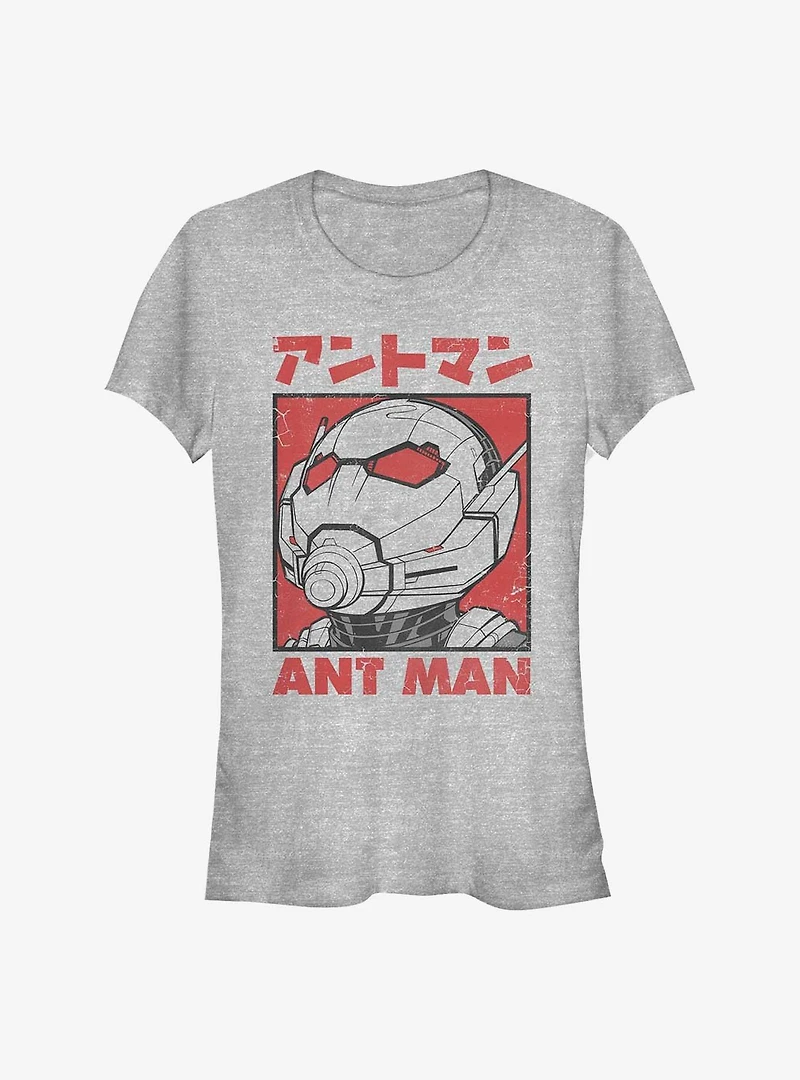 Marvel Ant-Man Kanji Square Girls T-Shirt