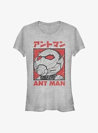 Marvel Ant-Man Kanji Square Girls T-Shirt