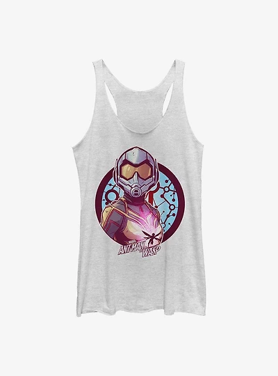 Marvel Ant-Man The Wasp Pym Particle Girls Raw Edge Tank