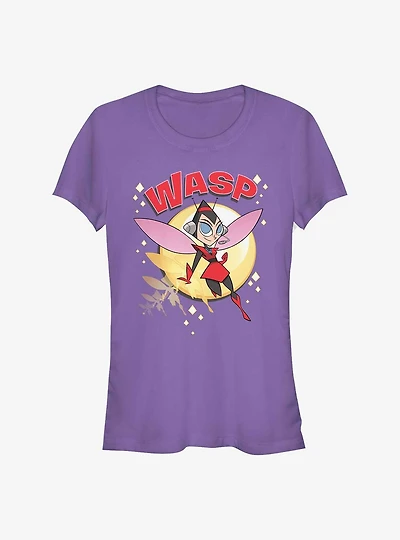 Marvel Ant-Man Wasp Retro Zoom Girls T-Shirt