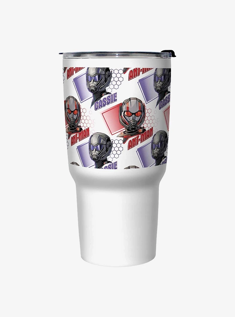 Marvel Ant-Man and the Wasp: Quantumania Ant-Man & Cassie Helmet Pattern Travel Mug