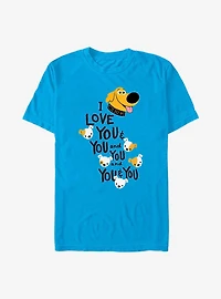 Disney Pixar Up Dug Loves You and T-Shirt