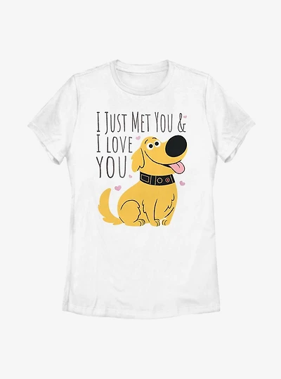 Disney Pixar Up Dog Love Womens T-Shirt