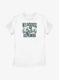 Disney Pixar Up Russell and Dug Wilderness Explored Womens T-Shirt