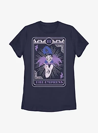 Disney The Emperor's New Groove Yzma Empress Tarot Card Womens T-Shirt