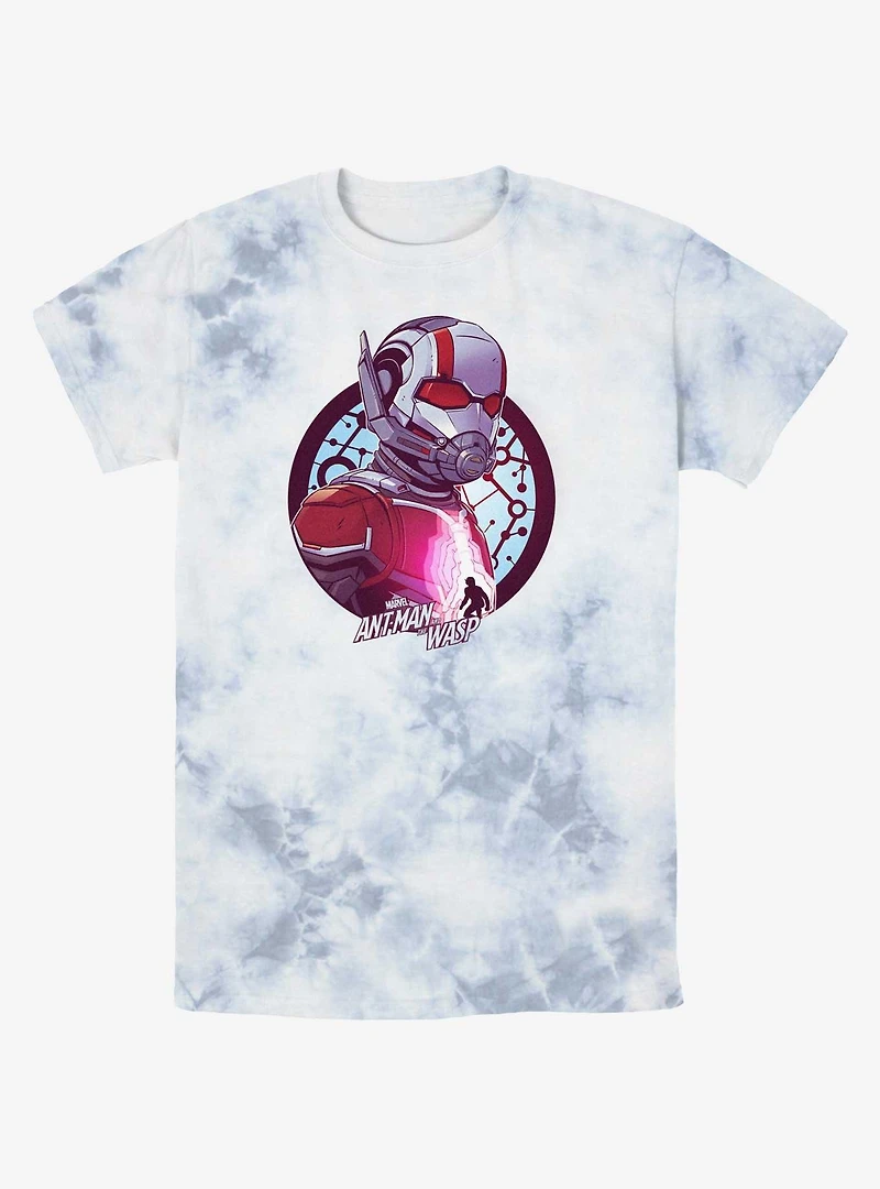 Marvel Ant-Man and the Wasp: Quantumania Antman Badge Tie-Dye T-Shirt