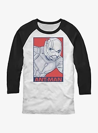 Marvel Ant-Man Pop Art Poster Raglan T-Shirt