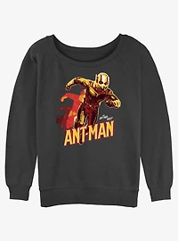 Marvel Ant-Man and the Wasp: Quantumania Transform Slouchy Sweatshirt