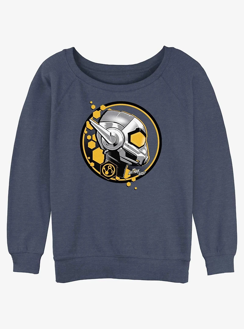 Marvel Ant-Man and the Wasp: Quantumania Wasp Stamp Slouchy Sweatshirt