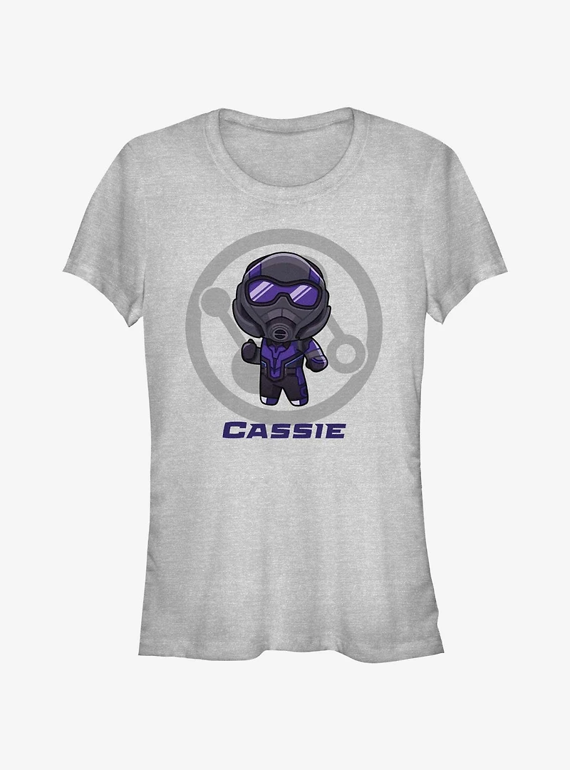 Marvel Ant-Man and the Wasp: Quantumania Chibi Cassie Badge Girls T-Shirt