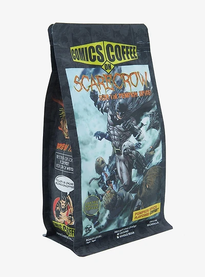 Comics on Coffee DC Comics Scarecrow Fear the Pumpkin Spice! Coffee
