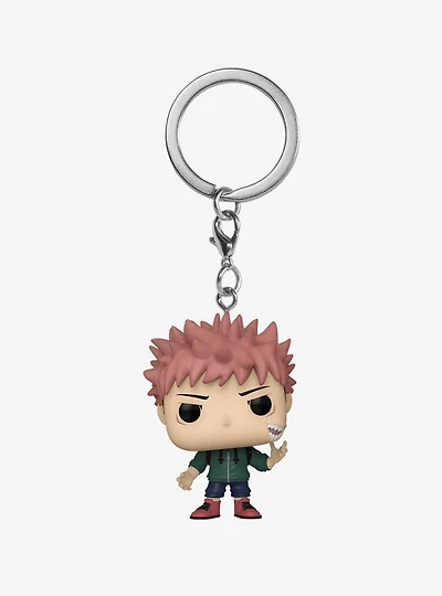 Funko Pocket Pop! Jujutsu Kaisen Yuji Itadori with Sukuna Mouth Vinyl Keychain - BoxLunch Exclusive