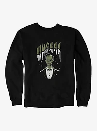 Addams Family Movie Caricature Lurch Unghhh Sweatshirt
