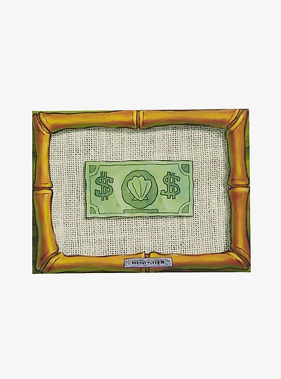 SpongeBob SquarePants Dollar Frame Canvas Wall Art