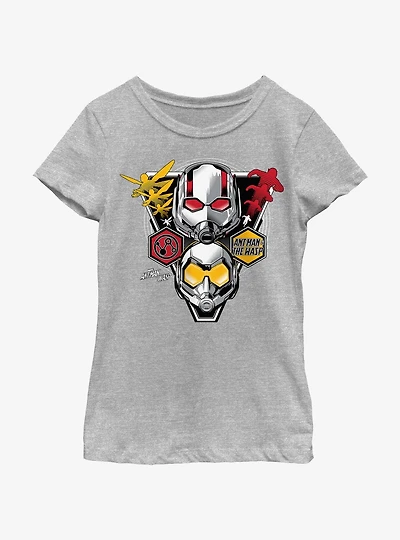 Marvel Ant-Man and the Wasp: Quantumania Hero Duo Youth Girls T-Shirt