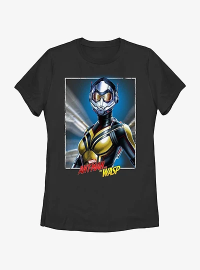 Marvel Ant-Man and the Wasp: Quantumania Wasp Portrait Womens T-Shirt