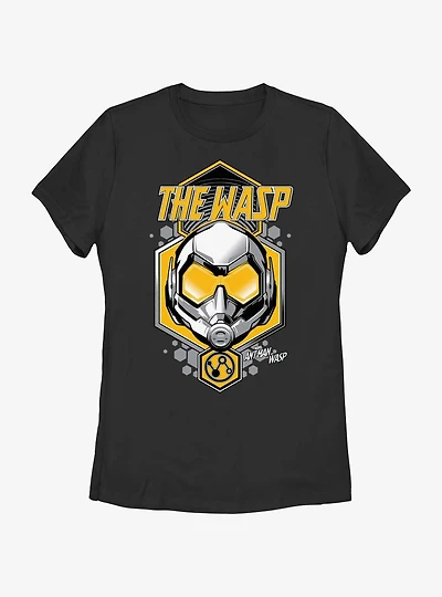 Marvel Ant-Man and the Wasp: Quantumania Wasp Shield Womens T-Shirt