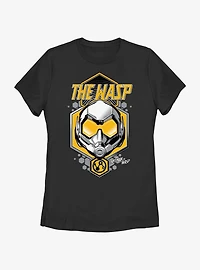 Marvel Ant-Man and the Wasp: Quantumania Wasp Shield Womens T-Shirt