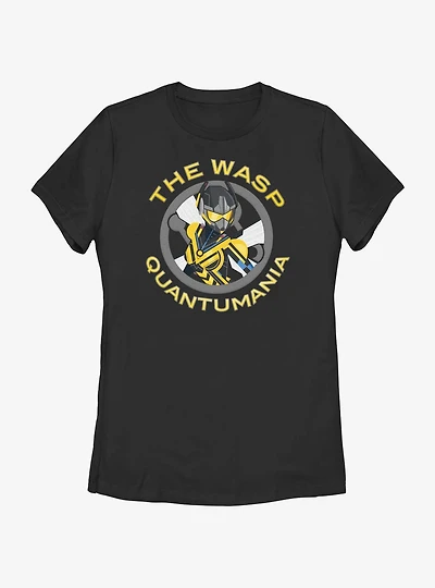 Marvel Ant-Man and the Wasp: Quantumania Wasp Badge Womens T-Shirt