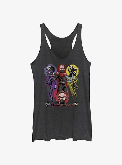 Marvel Ant-Man and the Wasp: Quantumania Triple A-Team Womens Tank Top