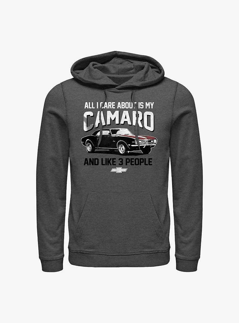 General Motors Chevrolet All I Care About Is My Camaro Hoodie