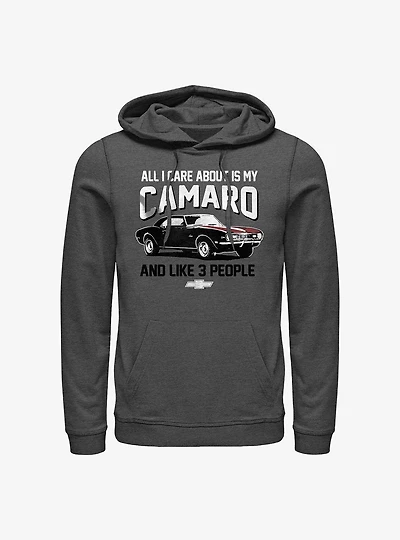 General Motors Chevrolet All I Care About Is My Camaro Hoodie