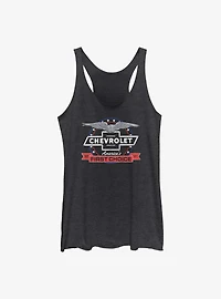 General Motors Chevy Americas 1St Choice Es 1911 Raw Edge Girls Tank