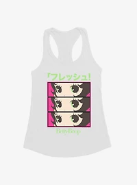 Betty Boop Anime Green Eyes Girls Tank