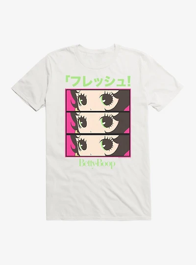 Betty Boop Anime Green Eyes T-Shirt