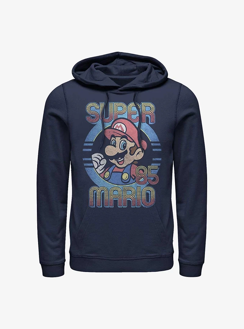 Nintendo Mario Super '85 Badge Hoodie