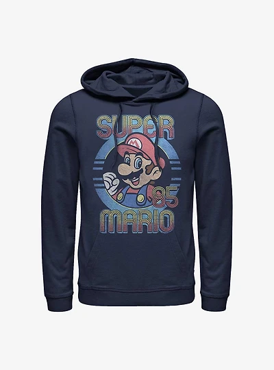 Nintendo Mario Super '85 Badge Hoodie