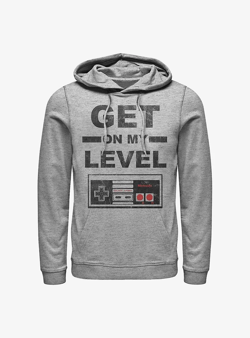 Nintendo Get On My Level Hoodie
