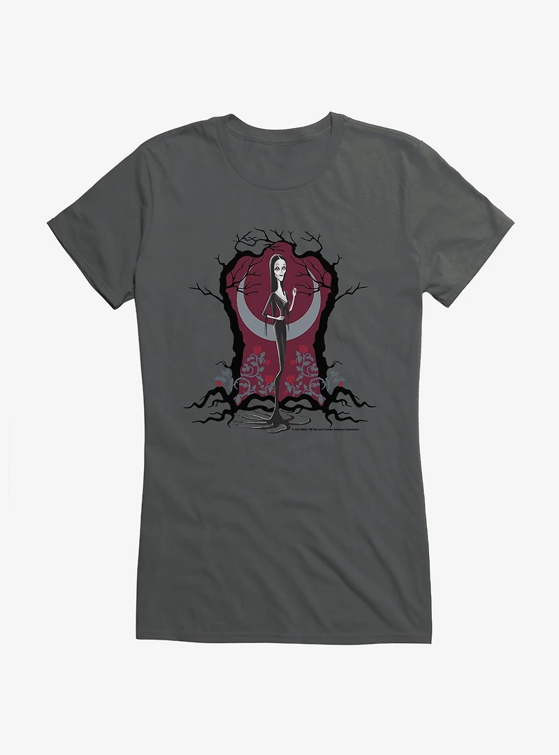 The Addams Family 2 Morticia Red Girls T-Shirt