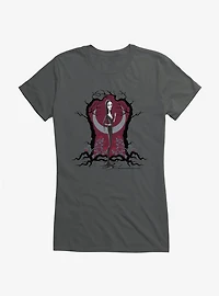 The Addams Family 2 Morticia Red Girls T-Shirt