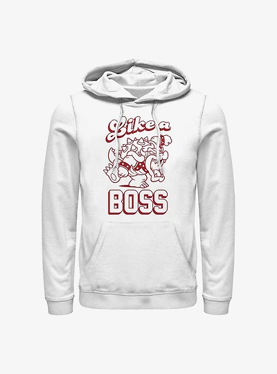 Nintendo Mario Bowser Like A Boss Hoodie