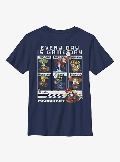 Nintendo Mario Every Day Is Game Youth T-Shirt