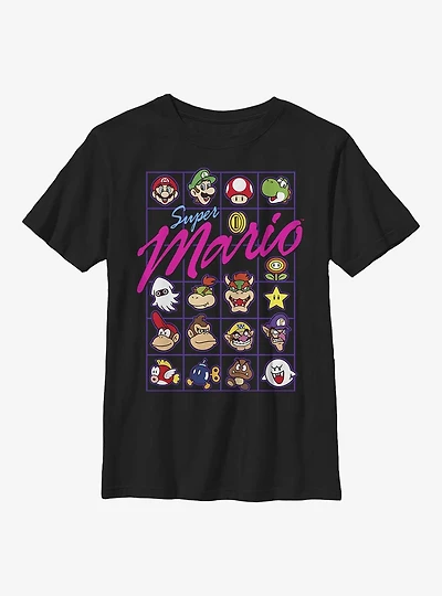 Nintendo Mario Head To Youth T-Shirt