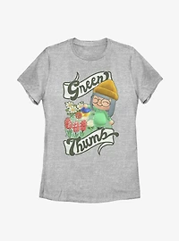 Nintendo Green Thumb Womens T-Shirt