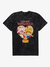 Strawberry Shortcake & Huckleberry Pie Berry Much Mineral Wash T-Shirt