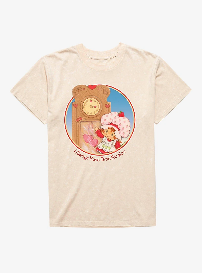 Strawberry Shortcake I Always Have Time For You Mineral Wash T-Shirt