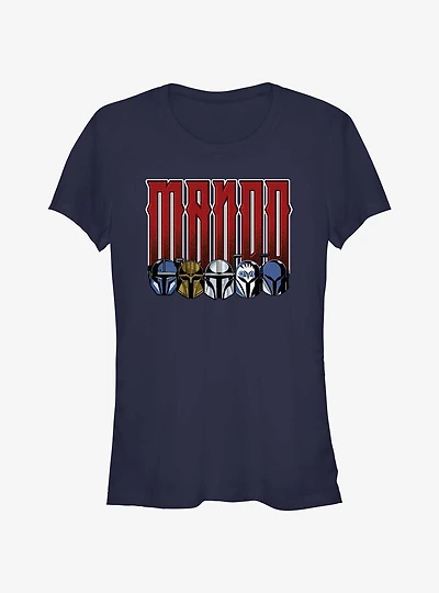 Star Wars The Mandalorian Mando Girls T-Shirt
