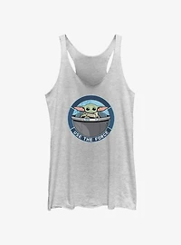 Star Wars The Mandalorian Grogu Use Force Girls Tank
