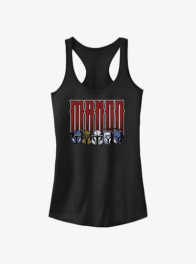 Star Wars The Mandalorian Mando Girls Tank