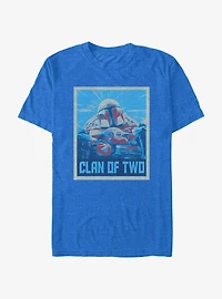 Star Wars The Mandalorian Clan of Two Poster T-Shirt