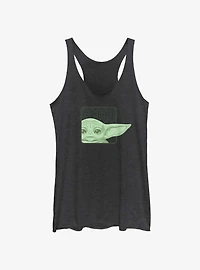 Star Wars The Mandalorian Grogu Happy Ears Girls T-Shirt