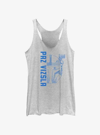 Star Wars The Mandalorian Paz Vizsla Helmet Girls Tank