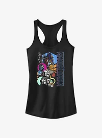 Star Wars The Mandalorian Fearsome Warriors Portrait Girls Tank