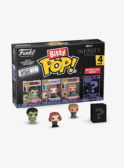 Funko Bitty Pop! Marvel Infinity Saga Hulk and Friends Blind Box Mini Vinyl Figure Set