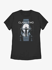 Star Wars The Mandalorian Clan of Two Womens T-Shirt