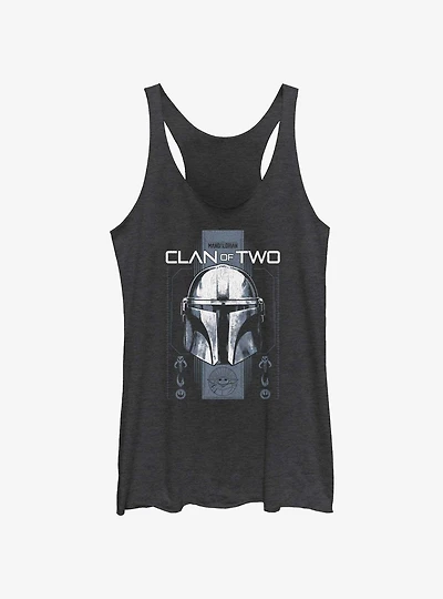 Star Wars The Mandalorian Clan of Two Womens Tank Top